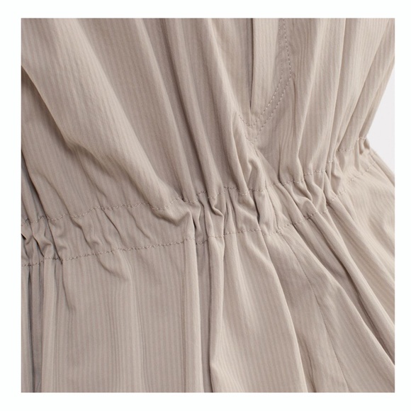 LULULEMON Après Practice Anorak Hooded Jacket in Classic Tan Size 12 - Picture 15 of 15